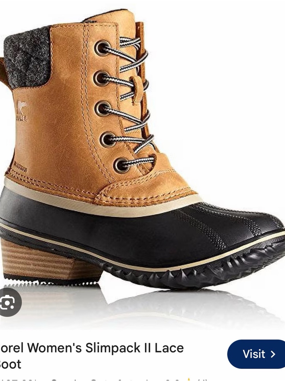 Sorel Women's slimpack lace boot